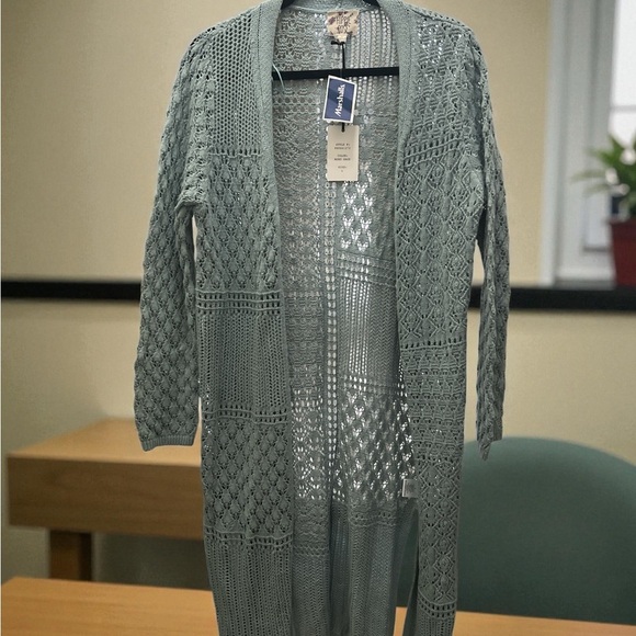 Hippy Rose Sweaters - 🥂Marshalls Sage Green Knit Cardigan🥂